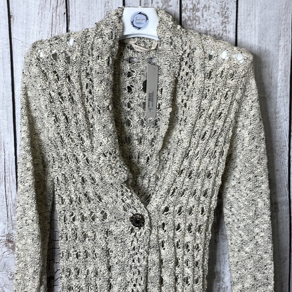 Soft Surroundings Teressa crochet cardigan. NWT. - Picture 3 of 13